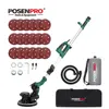 215MM Electric Drywall Sander Pole Wall Polisher 810W Dry Wall Sander LED Strip Light Wall Sanding Household 1