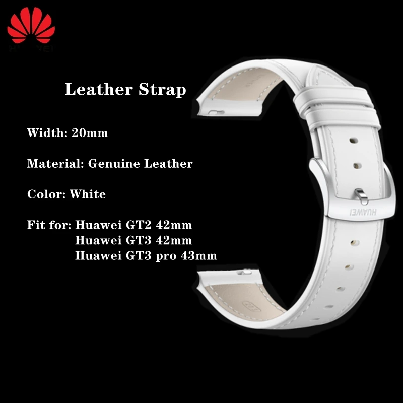 Elegant 20mm Silicone and Leather Wrist Watch Band Bracelet