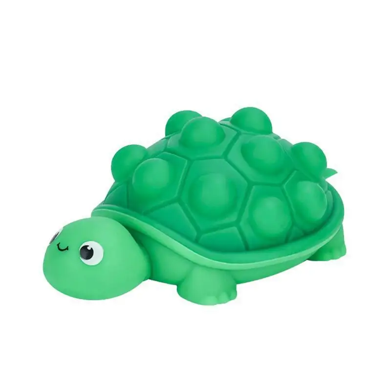 

Anti-stress 3D Turtle Pop Toys Silicone Push Bubble Pop Ball Fidget Tortoise Relieve Stress Squeeze For Kids Boy Girls Gifts