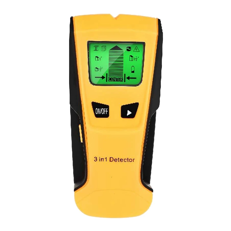 Wall Scanner Finder Wall Detector Find Metal Wood Studs AC Voltage Live Wire Detect