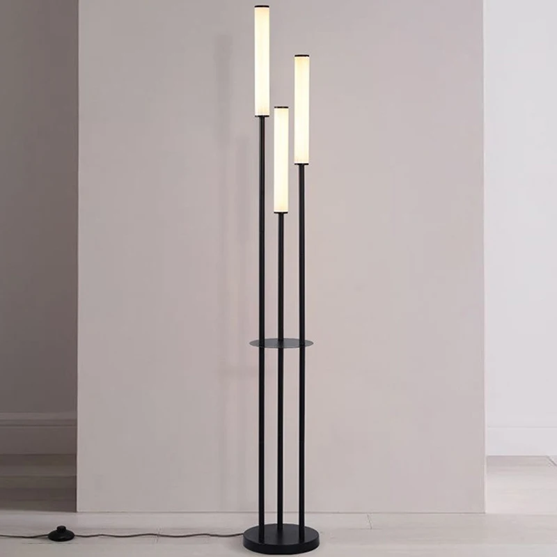 

Scandinavian style living room bedroom acrylic infinitely dimmable floor lamp modern simple LED floor table lamps