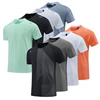 Custom LOGO Men Running T-shirt Fitness Sports Top Gym Training Shirt Jogging Casual Sportswear Quick Dry Outdoor Sports Shirt 4
