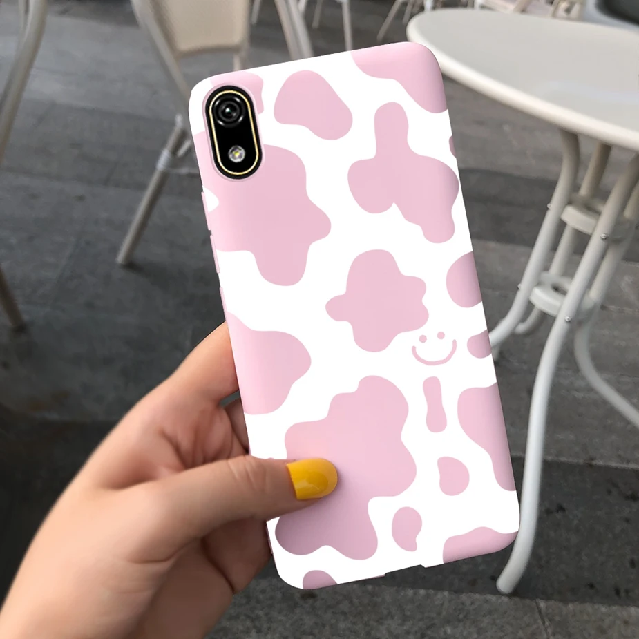 Stylish Painted Silicone Soft TPU Phone Case - Protective Back Cover Bumper