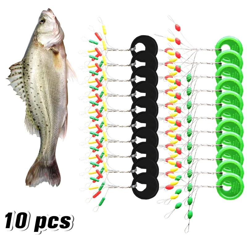 60pcs 10Group Carp Fishing Float Space Bean Float Rubber Stopper Space Beans Fishing Stopper Bobber Olive Fishing Tools
