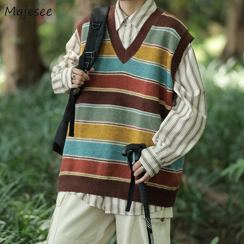 トップス 1930's US vintage stripe vest INDIGO VINTAGE STRIPE WORK VEST | Nama Denim