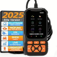 2025 New Model, Supports 8 Languages, Professional Obd2 Car Diagnostic Tool, Factory Direct V520, Professional Code Reader and Scan Tool, Clears Fault Codes, Real-Time Data Stream, Enhanced Engine Fault Code Reading and Reset Tool, Powerful Features, Modern Tooling, Durable Structure, No Battery Required