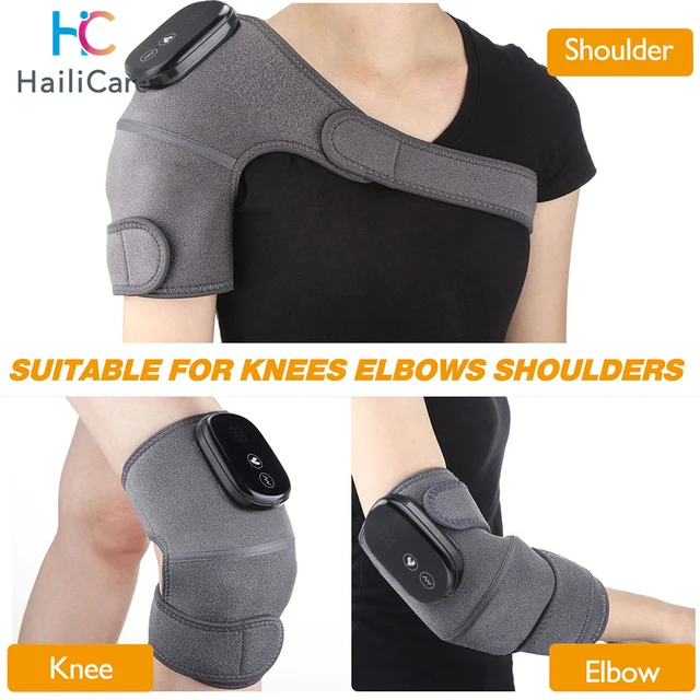 Electric Heating Knee Massage Hot Compress Therapy Support Brace Protector for Knee Shoulder Hand Pain Relief Joint Recovering