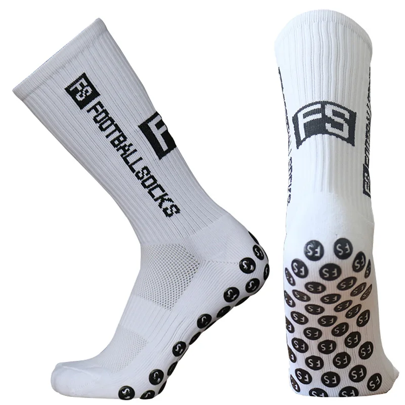 Sport Männer Frauen Anti Slip Fs Fußball Socken Baseball Rugby Griff Fußball Socken – Detail 9