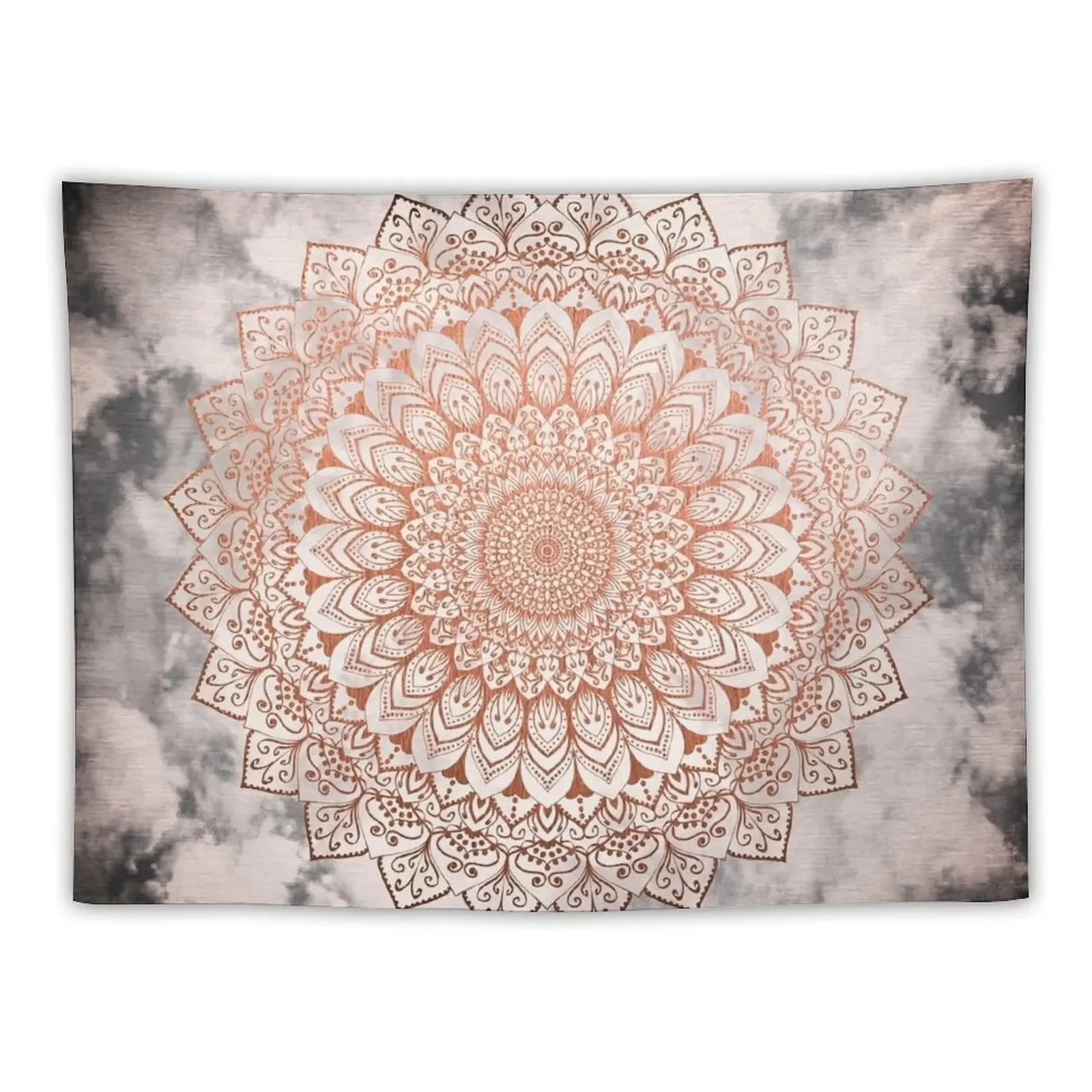 

ROSE NIGHT MANDALA Tapestry Decorations For Your Bedroom Decorative Wall Tapestry
