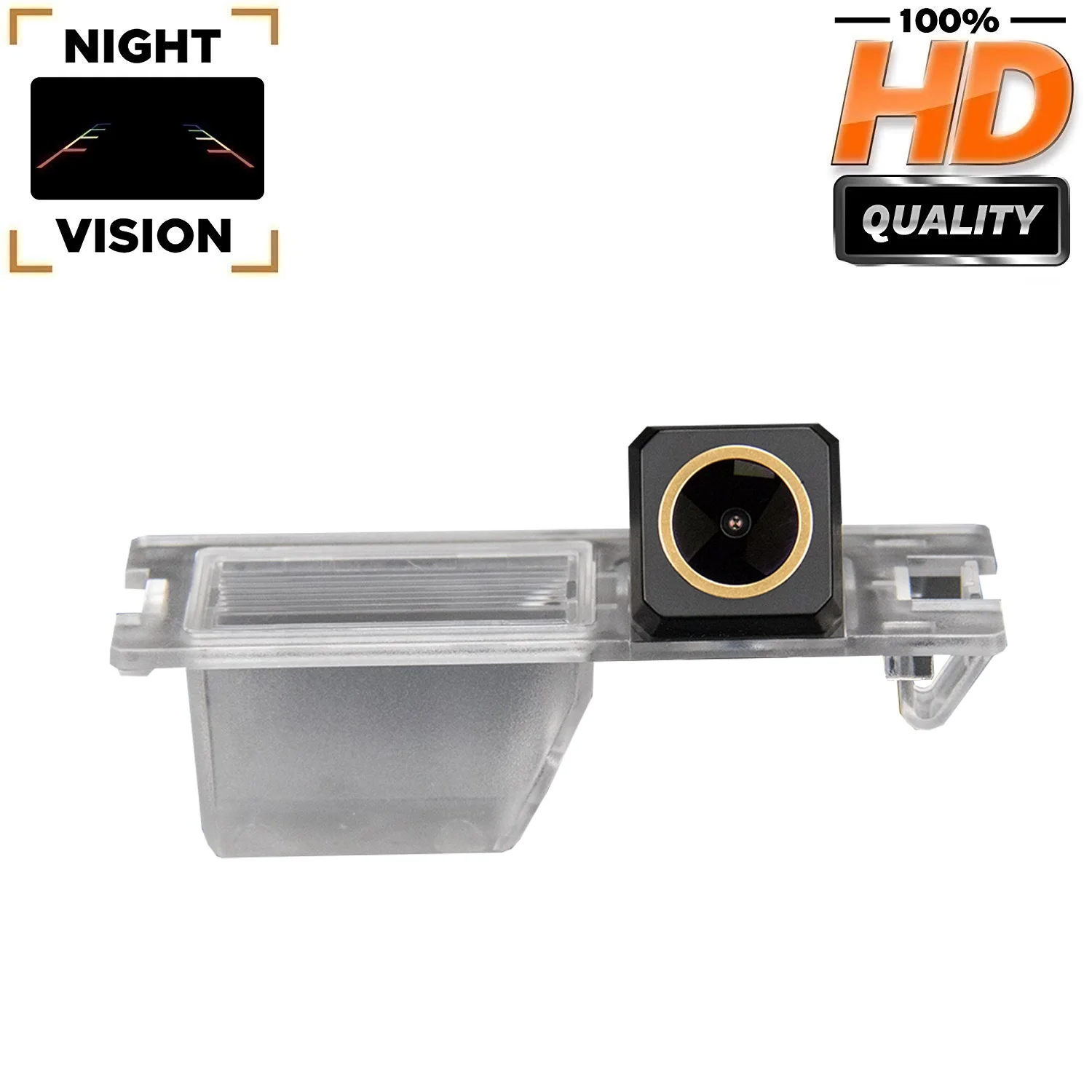 

HD 1280x720p Rear View Parking Camera for Fiat Linea 323/Siena 326/Grand Siena 178, Reversing Backup Golden Night Vision Camera