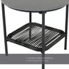 Outdoor 3-Piece Conversation Seating Set - Low Slung Comfort, Lightweight Aluminum Frame, Water-Resistant 6.25" Thick Cushions 4