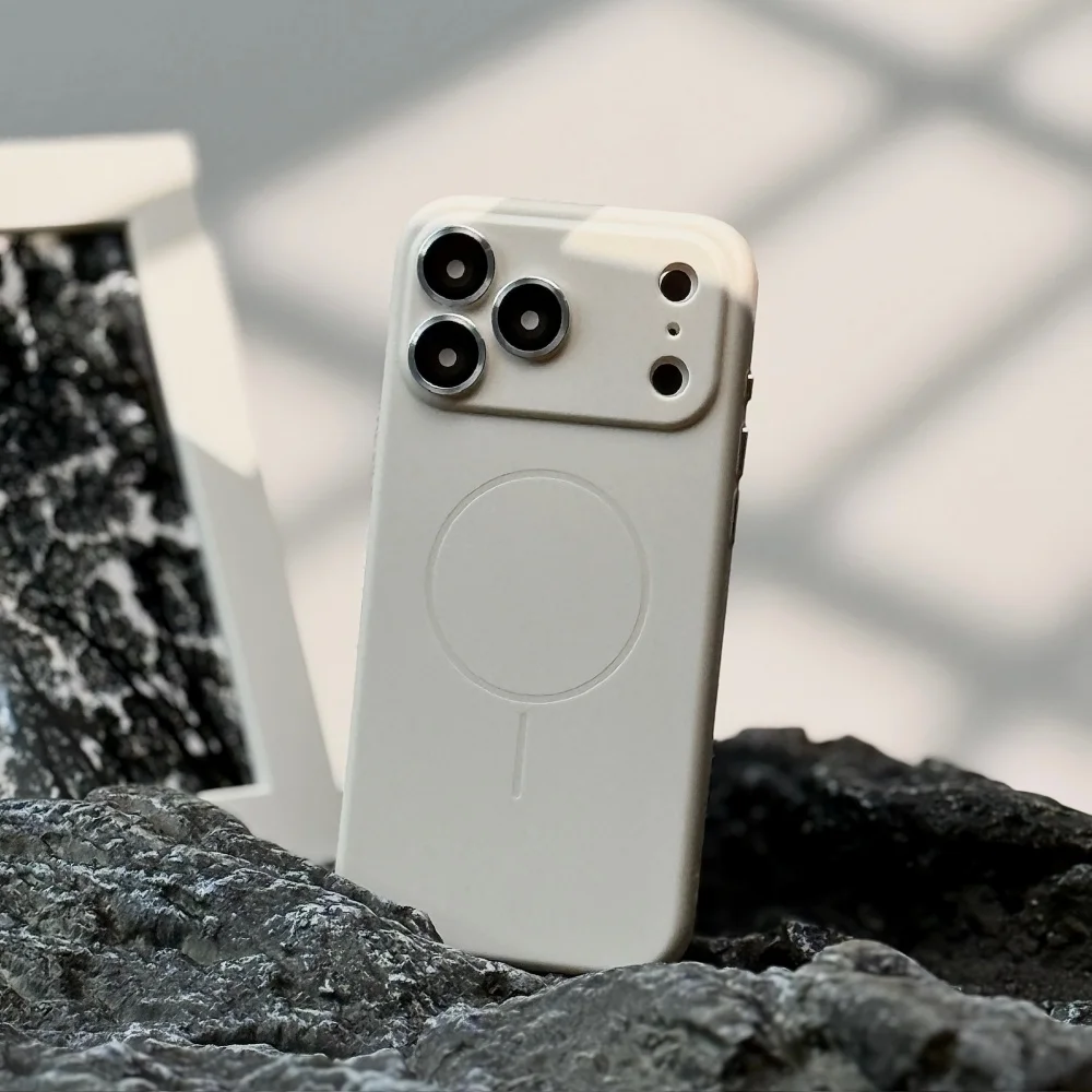 Luxury Magnetic Silicone Case For Iphone Pro Max Plus - Fluorescent_voghion.com