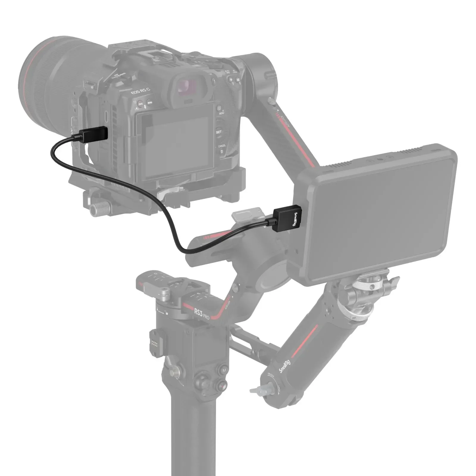 Micro/Mini HDMI to Full HDMI Cable C to A /D A 35cm 55cm For Sony Nikon Canon SmallRig Ultra Slim High Speed 4K