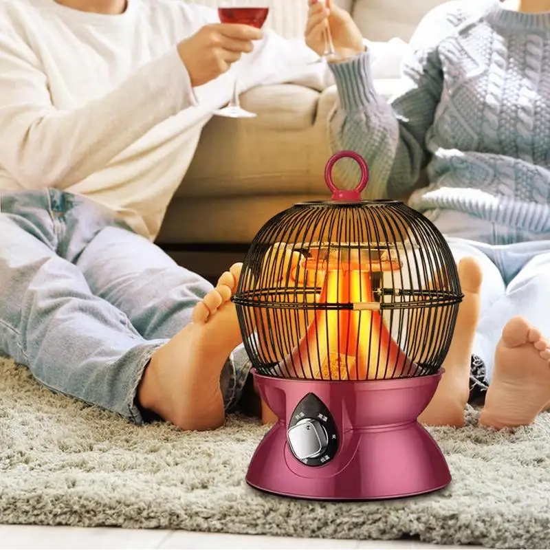 Small Desk Heater Quiet Portable Electric Personal Heater For Offices Small Electric Desk Fan Room Fast Heating