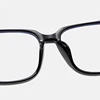 Anti Blue Rays Square Myopia Spectacles Women Men TR90 Student Oversized Prescription Glasses With Cylinder 0 -0.5 -0.75 To -6.0 5