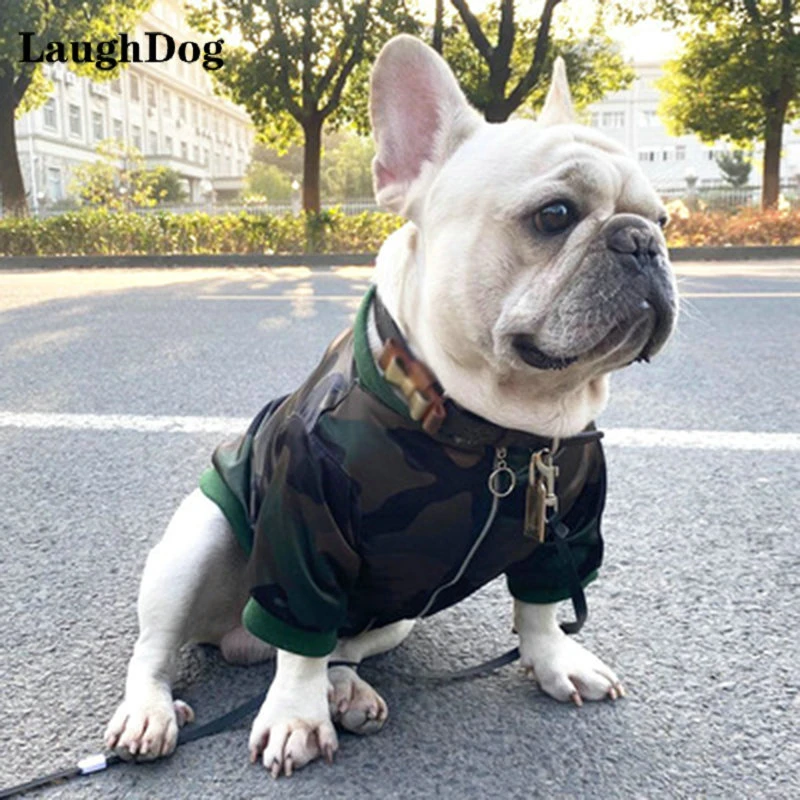 Franse Bulldog Jas Camouflage Hondenkleding Winter Warm Pug Voor Kleine Honden Kleding Army Kleding Hond Jassen|Hondenjassen| - AliExpress
