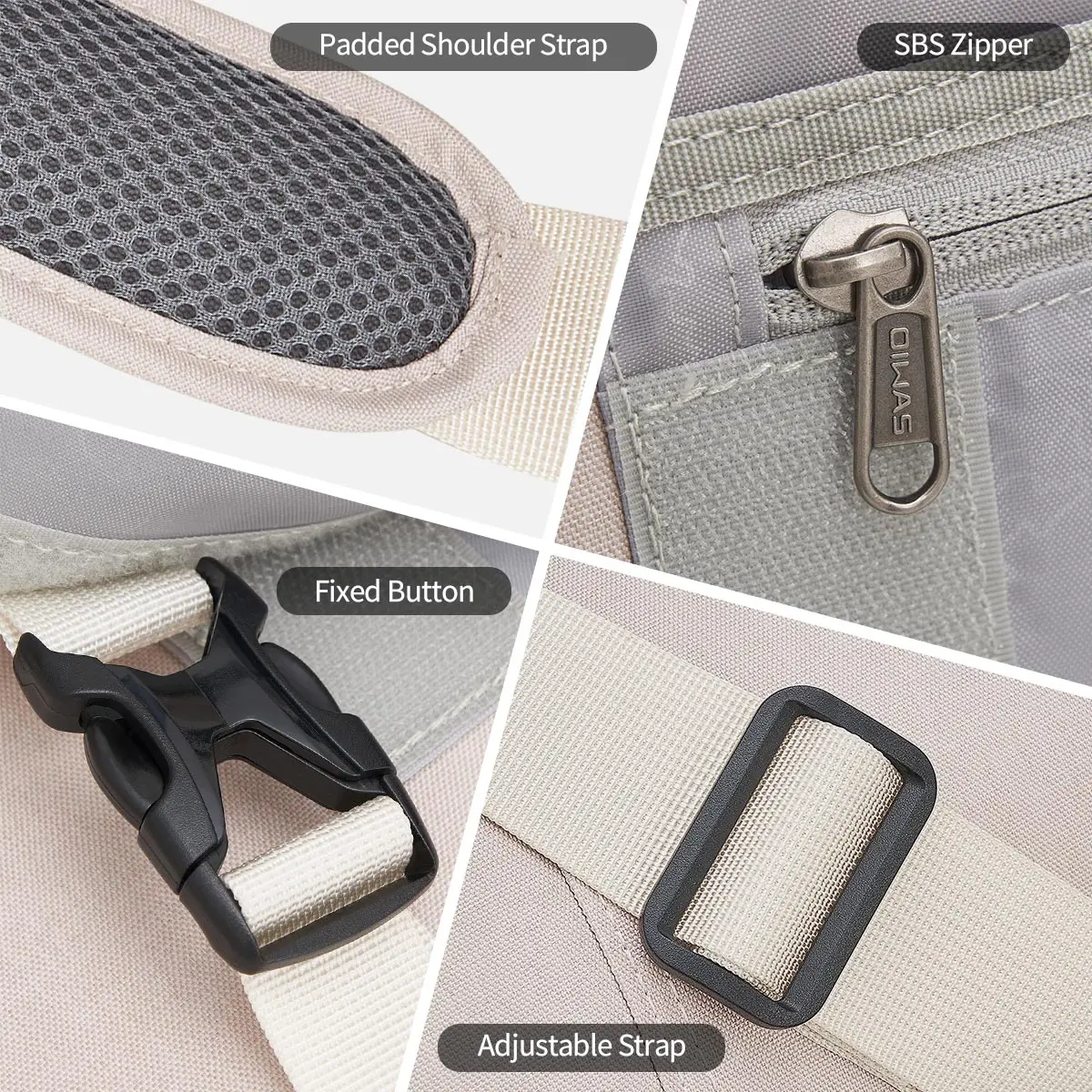 OIWAS 17-Zoll-Laptop Männer Messenger Bags Mode Business Reise Umhängetasche männer Leinwand Aktentasche Männliche Umhängetasche Handtasche – Detail 8