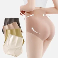 Femmes taille haute corps corset Sexy Shaperwear slips femme haute élasticité culotte fermeture taille levage fesses pantalon 1