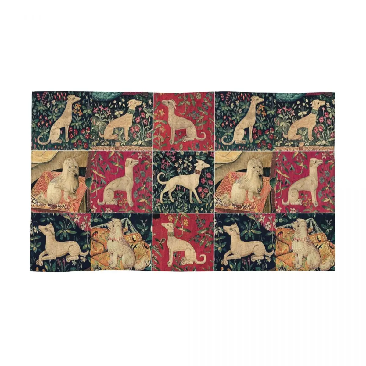 

Medieval Greyhound Towel Quick Drying Whippet Sighthound Dog Super Soft Cotton Shower Towels