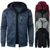 New Men's Sports Fitness Casual Sweatshirt Cardigan Hooded Jackets Cardigan Hooded Sweatshirts Baseball Jacket 1
