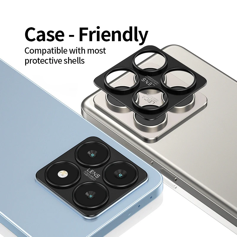 Enhanced Aluminum Lens and Screen Protector - Shockproof Display Protection