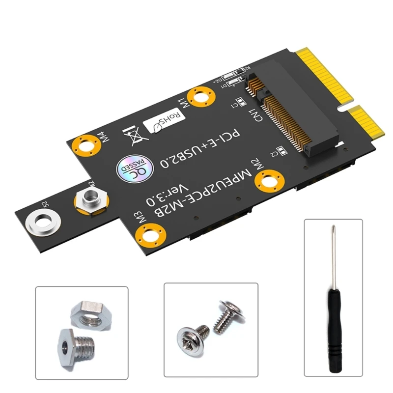 

Переходник M.2 Key B на Mini PCI-e NGFF M.2 на Mini PCIExpress для модуля 3G 5G