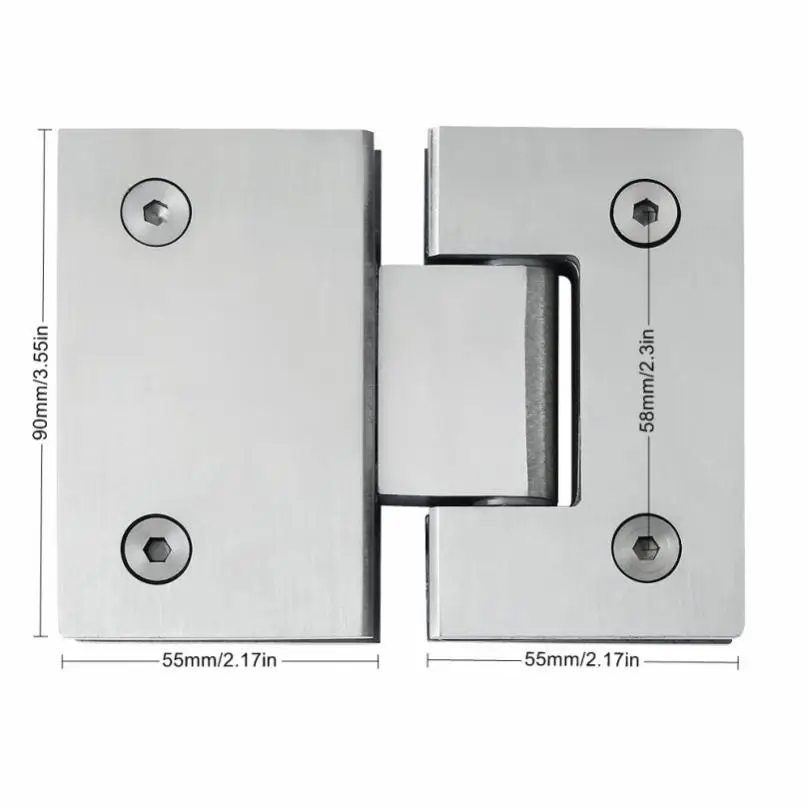 Door Hinges Stainless Steel 90 180 Degree Glass Door Cabinet Display Cabinet Bathroom Accessories stainless steel hinges,door hinges