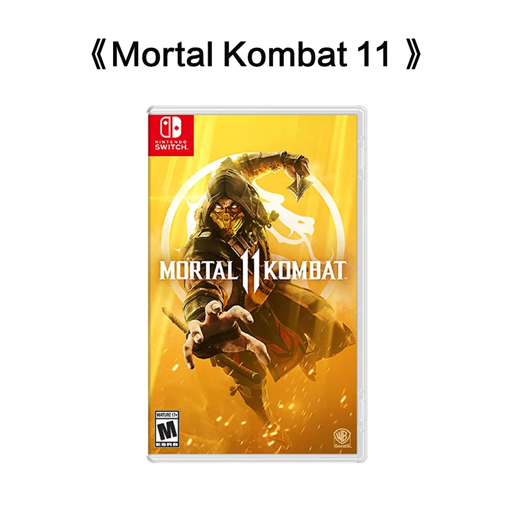 Mortal Kombat 11 גרסה סטנדרטית - הצעות משחק ל-Nintendo Switch - משחקי פעולה לקרב תמיכה במגוון שפות