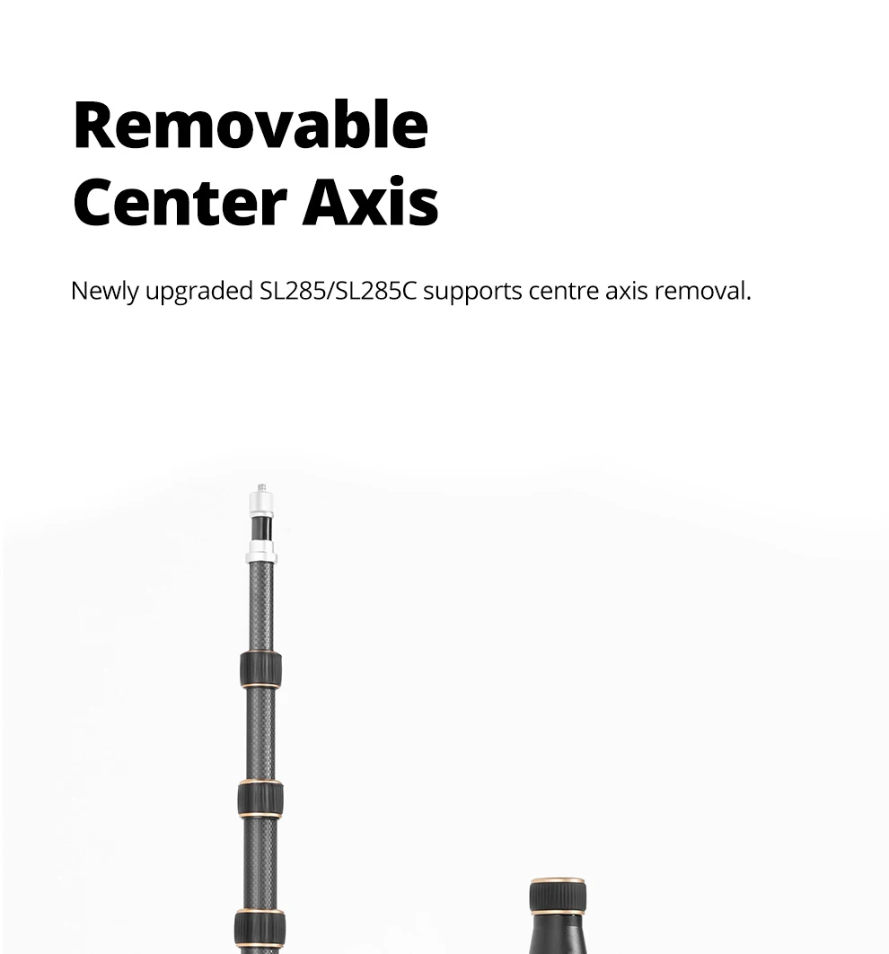 QZSD LS-255/285 Reverse folding light stand Photography outdoors Portable tripod