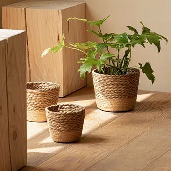 Woven Flower Basket 1