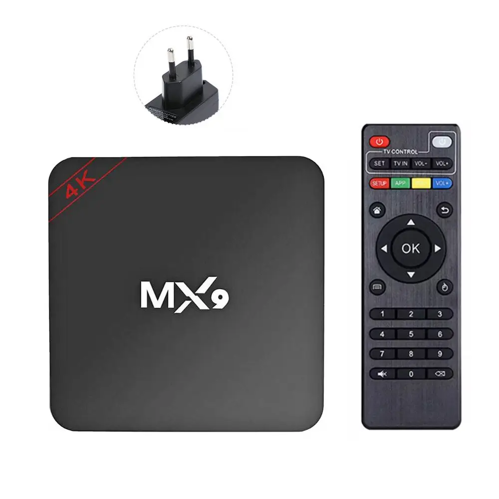 2022 New Smart Tv Box For Mx9 8gb 128gb 3d 4k 2.4g Wifi Set Top Box For  Rockchip Rk3128 Quad Core Media Player For Android 10 - Set Top Box -  AliExpress