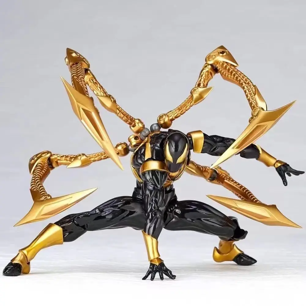 thumbnail image 1 of AMAZING YAMAGUCHI Venom Carnage Iron Spider Man Agent Venom SHFiguarts Action Figure Movable Model Doll Collectible Kids for Toy, 1 of 2