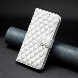 Compact Leather Flip Wallet Case with Small Fragrance Feature - OPPO A54 4G (White)