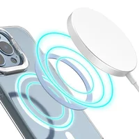 Magnetic Metal Plate Ring for Magsafe Wireless Charger Iron Sheet Sticker Car Phone Holder Magnet Patch for iPhone 15 13 Pro Max - Image 3