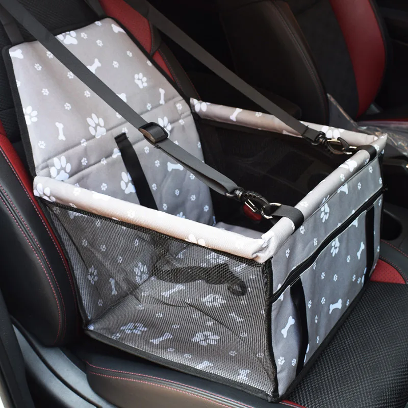 CAWAYI KENNEL Travel Dog Car Seat Cover Folding Hammock Pet Carrier Bag Pet Car Seat Front Protection for Cat Dog Transport
