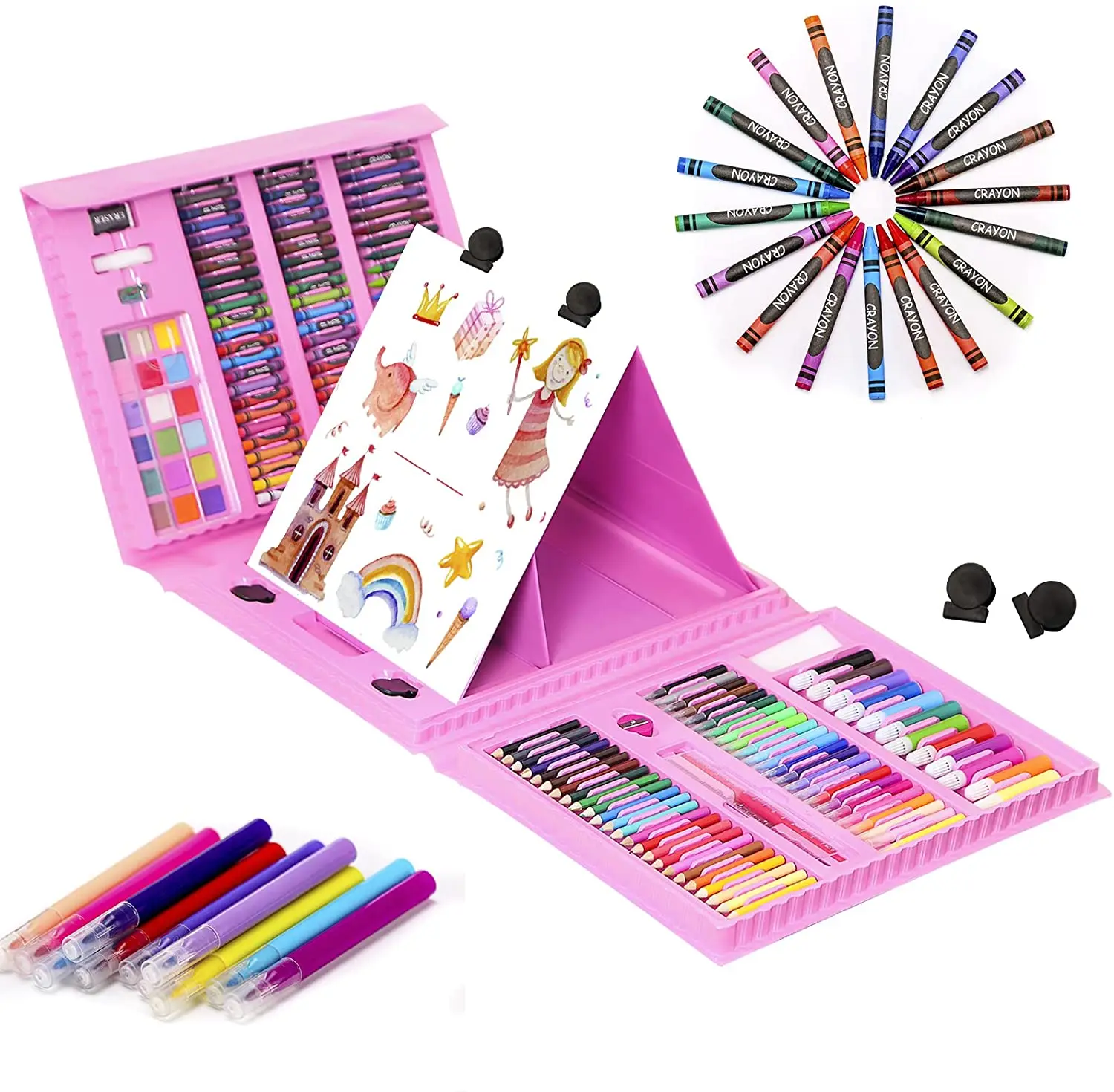 Kit de dessin d'art pour enfants, fournitures d'art pour enfants