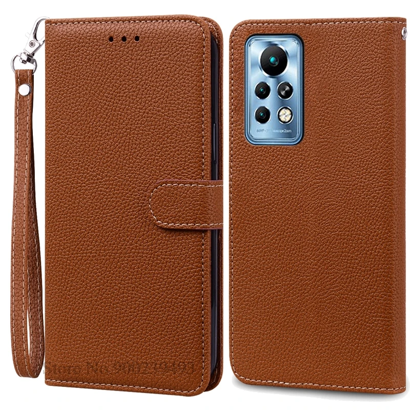 Leather Wallet Flip Case - Elegant Protective Cover