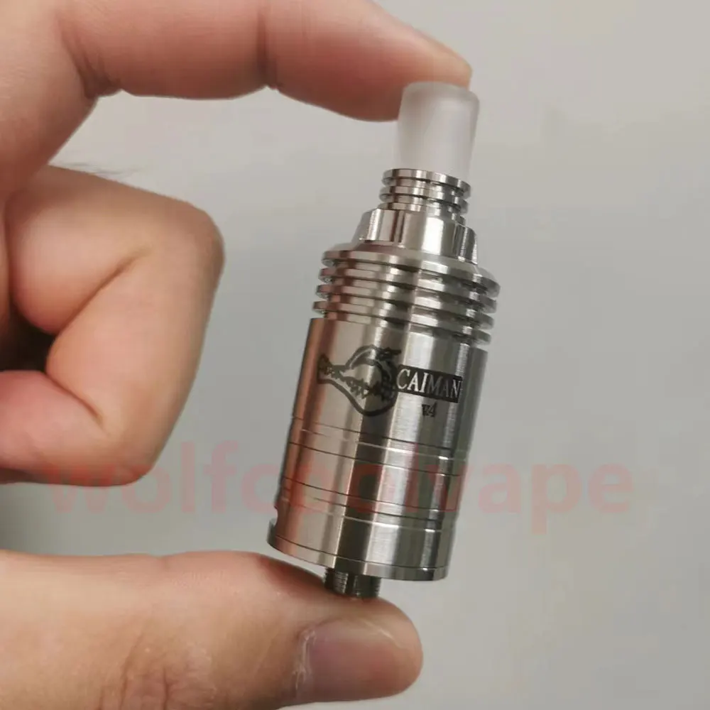 

YFTK Caiman V.4 RDA Rebuildable Tank Atomizer 316ss PC 22mm Air intake 1.2mm 1.7mm 2.3mm