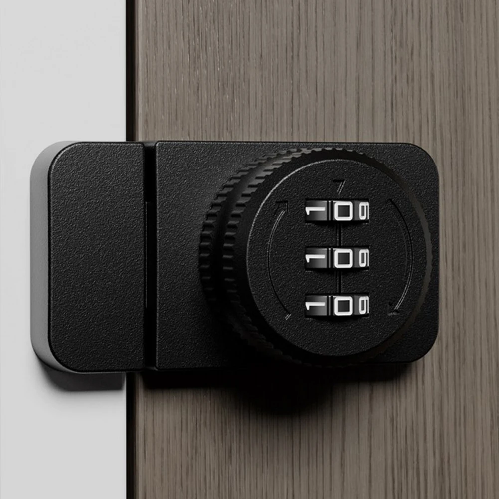 

3 Digital Password Locks Keyless Combination Lock Display Cabinet Door Drawer Mechanical Password Latch Household Hardware