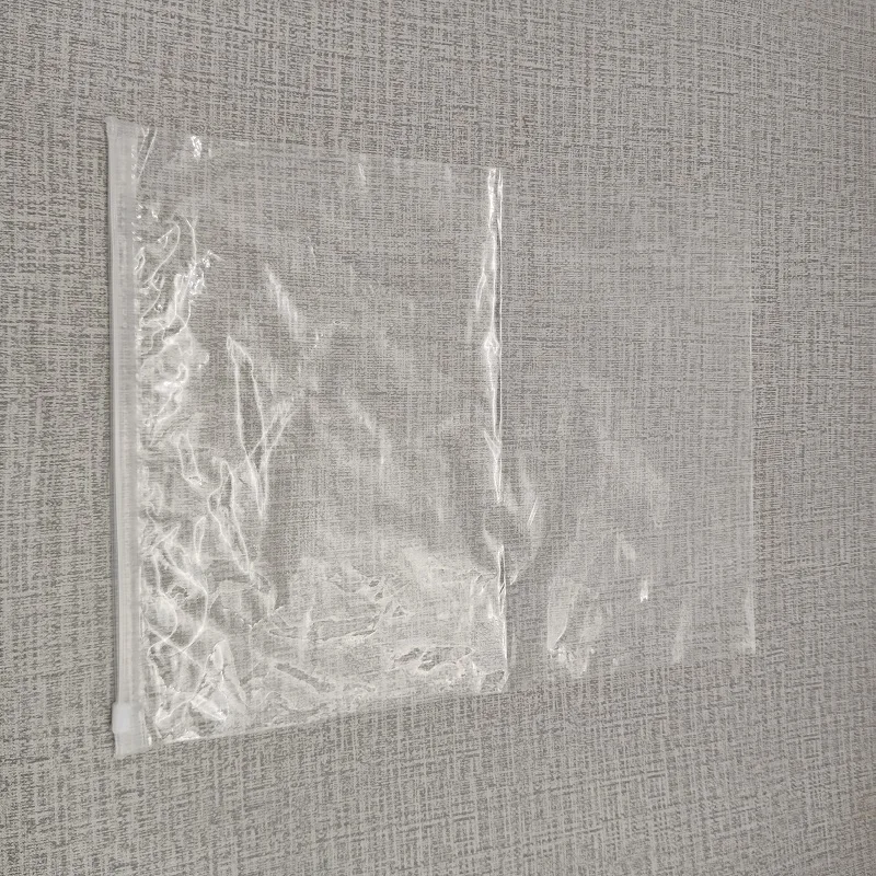 

10 pcs Clear Storage packaging sub zipper bag clothing Dustproof bag self sealing bag classification bag
