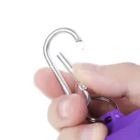 Portable Mini Pocket Lid Ashtray Windproof Key-chain Outdoor Smoking Accessories 3