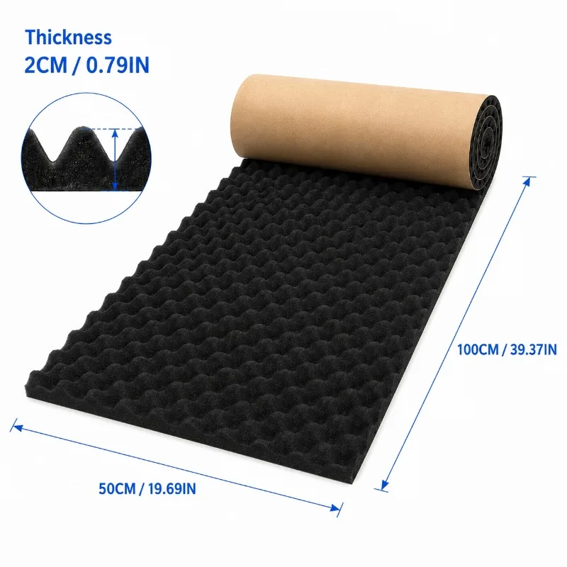 Waterproof Self-Adhesive Acoustic Dampening Panels