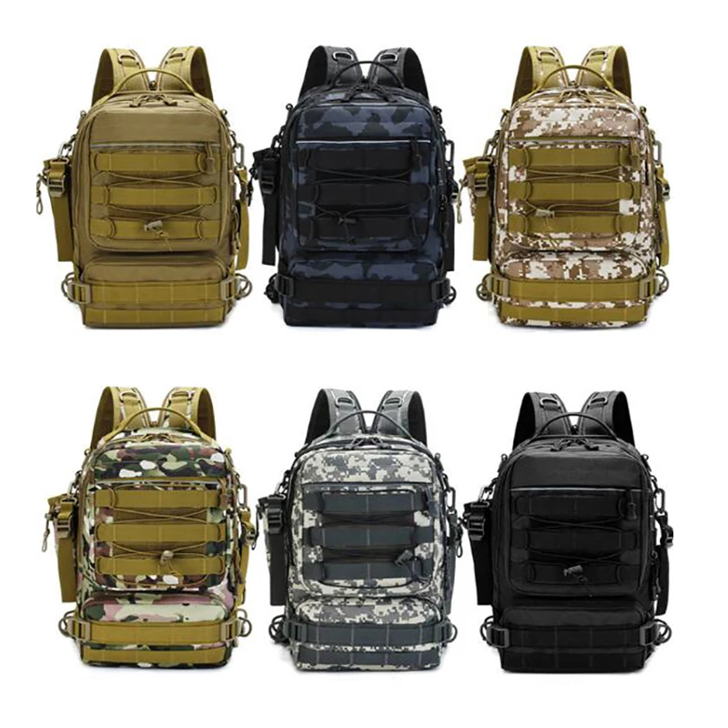 

Тактическая Военная Сумка через плечо, нейлоновый водонепроницаемый рюкзак для треккинга и рыбалки, уличные военные рюкзаки, тактическая походная Сумка для кемпинга