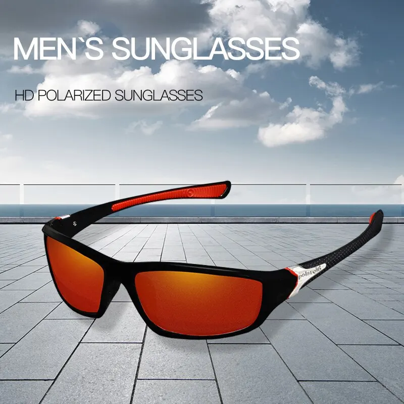 Luxury Polarized Sunglasses Mens Driving Shades Male Sun Glasses Vintage  Driving Travel Cycling Classic Sun Glasses