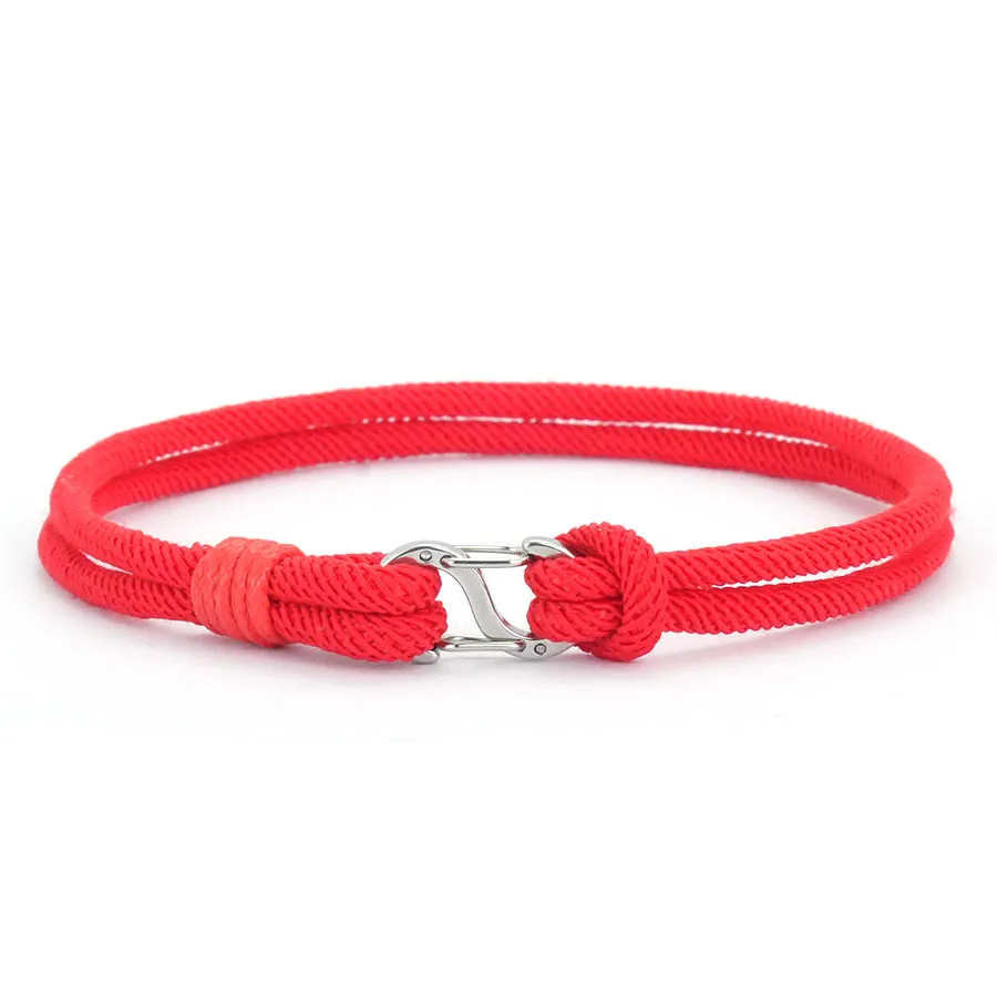 Stainless Steel 3mm Rope Bracelet for Men and Women