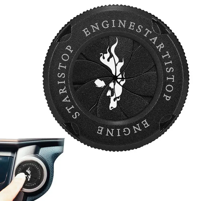 

Нажимная крышка кнопки запуска, Вращающаяся крышка кнопки запуска и остановки двигателя, защитная крышка кнопки запуска автомобиля, крышка кнопки запуска двигателя автомобиля