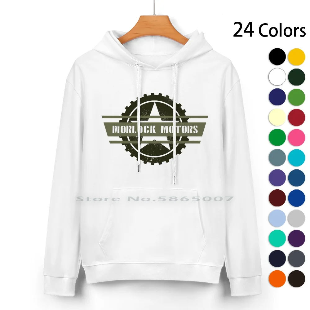 Morlock Motors Felpa Con Cappuccio In Puro Cotone Maglione 24 Colori Morlock Motors Team Michael Manousakis Peterslahr Aus Steel Buddies Dmax