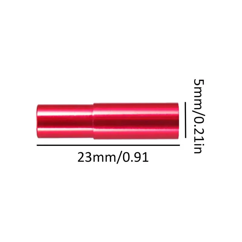Cycle Cable End Caps 20pcs Outer Cable Dustproof Cover For Cycle Aluminum Alloy Colorful End Caps For