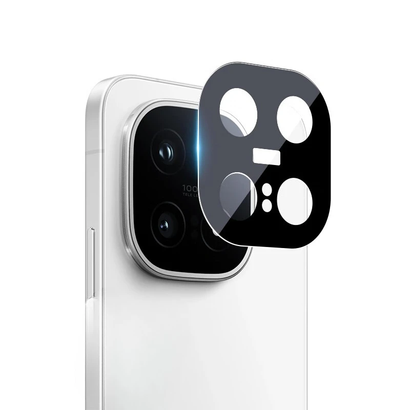 Enhanced 3D Camera Lens Cover with Tempered Glass Protector