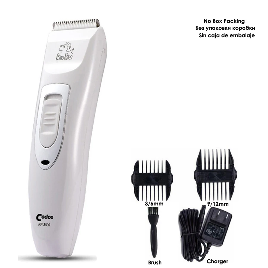 Codos KP3000 Professional Pet Hair Trimmer Dog Grooming Kit Rechargeable Electrical Clipper Shaver Set Haircut Machine